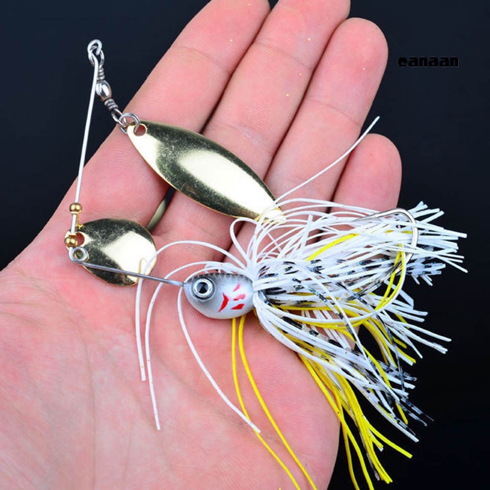 Cnn-willow Blade Spinner Umpan Buzzbait Umpan Pancing Bass Tackle Hook Crankbait