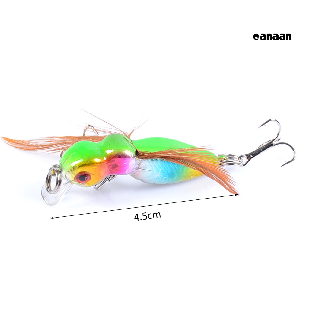 Cnn-4.5cm/3.4g ABS Umpan Keras Hiu Hidup Kait Anti Deformasi Ikan Kecil Umpan Perlengkapan Memancing