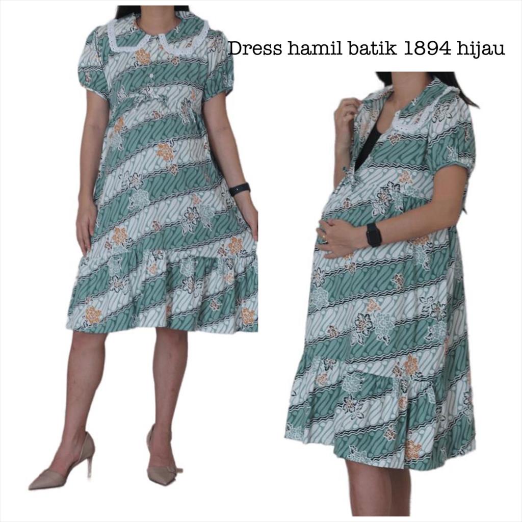 Dress Hamil Batik 1894