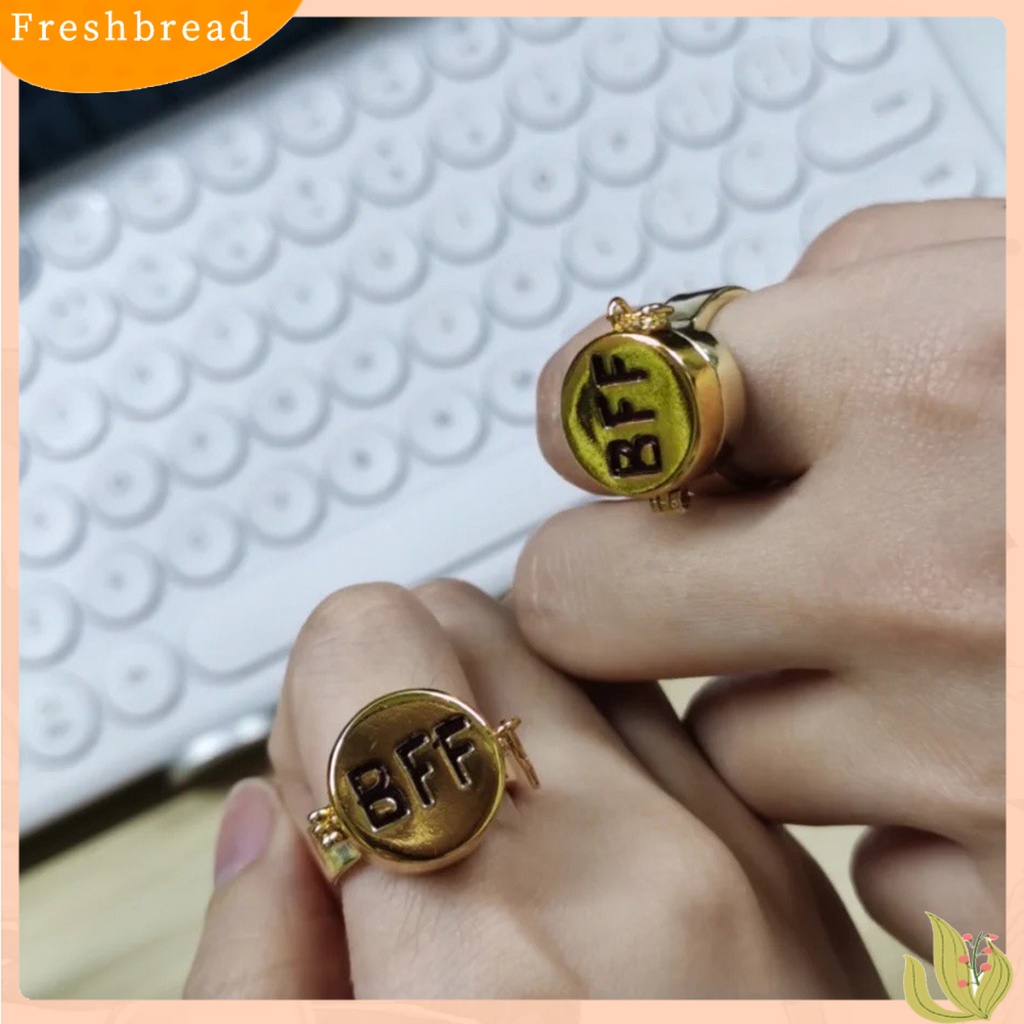 &lt; Freshbread &gt; BFF Cincin Bintang Dapat Dibuka Perhiasan Kartun Adjustable Finger Ring Untuk Pakaian Sehari-Hari