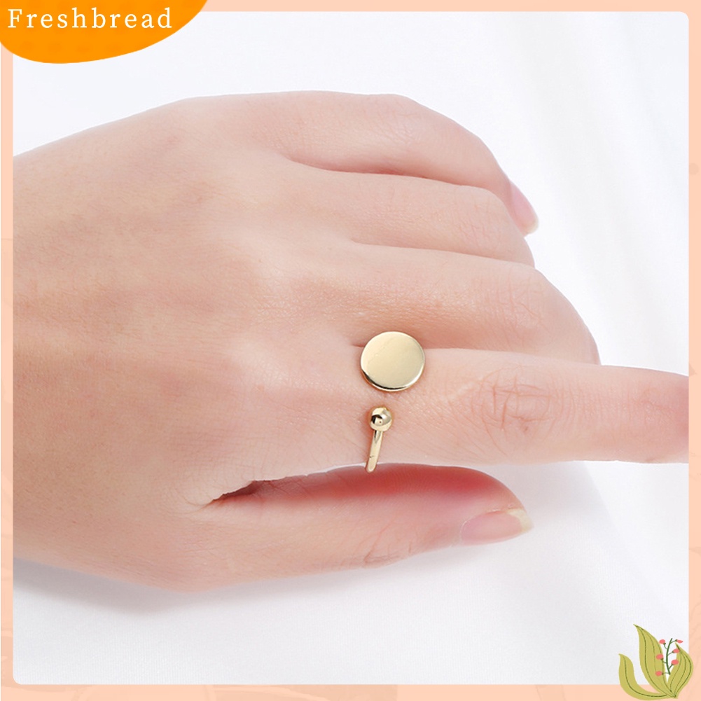 &lt; Freshbread &gt; Wanita Mode Pembukaan Jari Cincin Perhiasan Pesta Prom Pernikahan Cocktail Aksesori