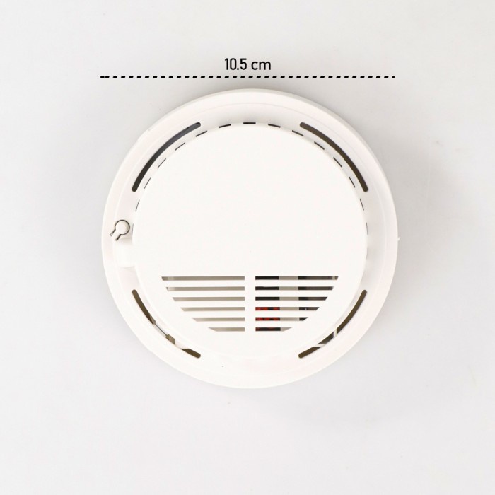 Smoke Detector Alat Alarm Pendeteksi Asap Sensor Kebakaran Home Security