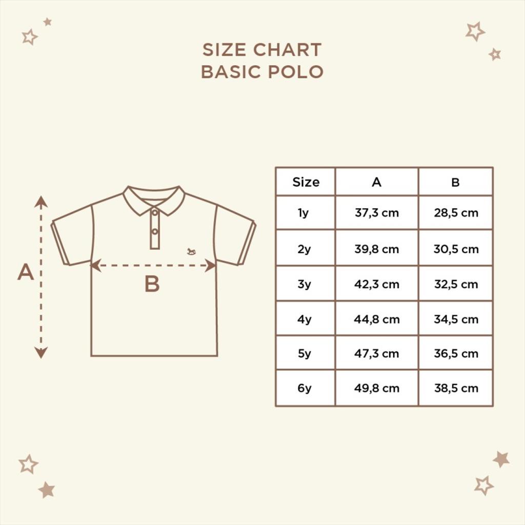 [TOMS] LITTLE PALMERHAUS (1pcs) Basic Polo / Kaos Anak Unisex