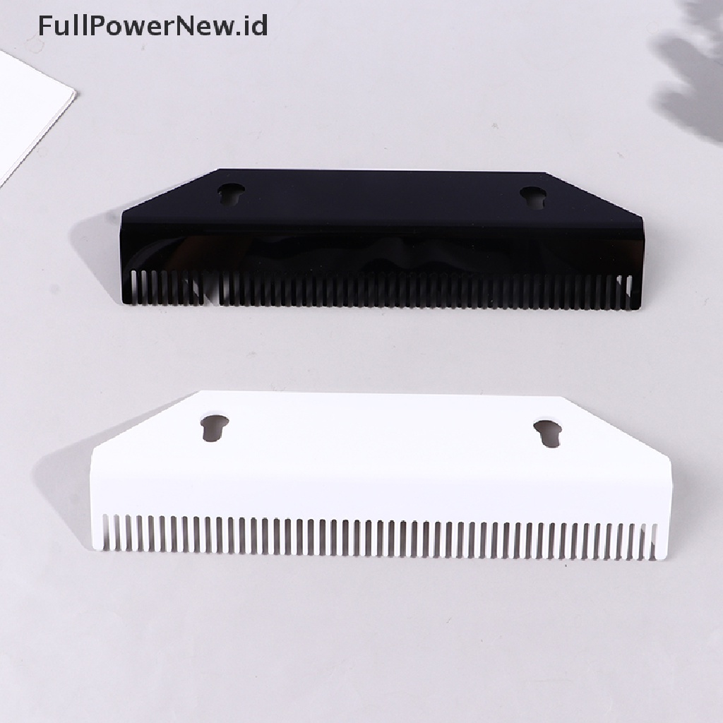 Power Hair Extension Akrilik Helai Rambut Holder Display W/Fine-toothed Comb Storage ID