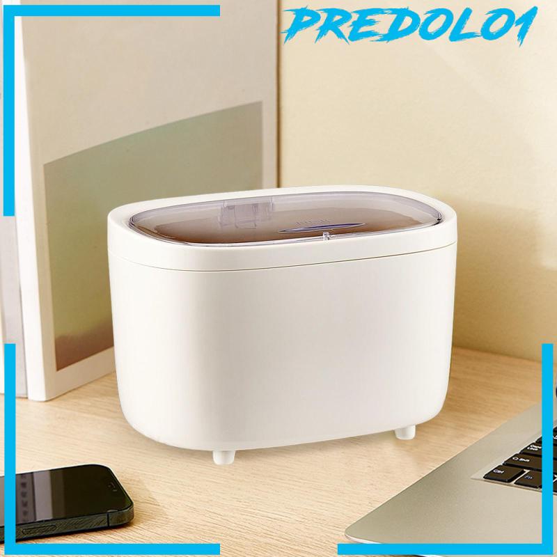 [Predolo1] Tempat Sampah Mini Untuk Meja Portable Dengan Tutup Untuk Meja Kamar Mandi Dapur