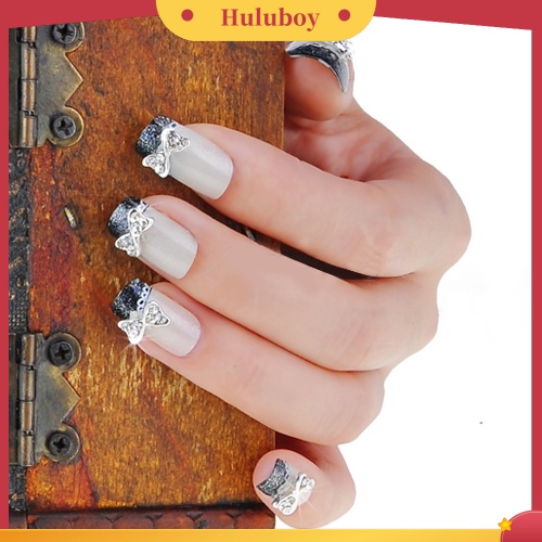 {In Stock} 10pcs 3D Nail Art Dasi Kupu Berlian Imitasi Glitters DIY Dekorasi Alat Kecantikan