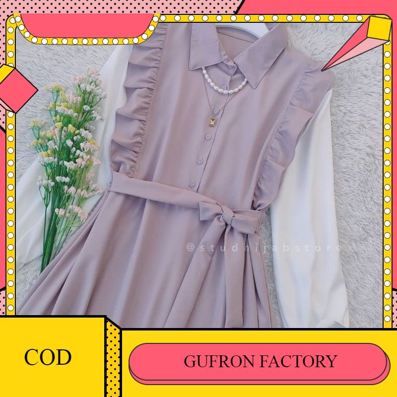 FRINCES MAXI DRESS 2021/GAMIS MODIS//FASHION REMAJA//GAMIS TERBARU2021