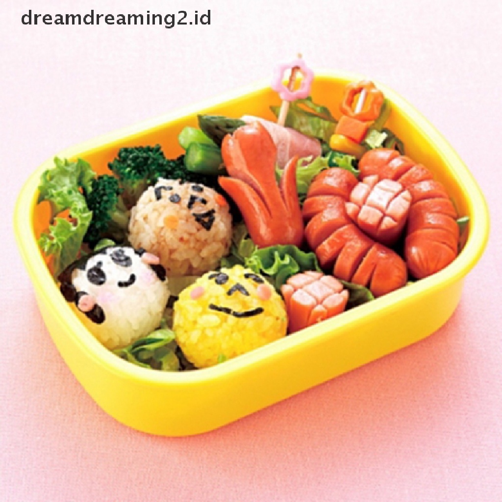 (Hot) 5in1 Sausage Hot Dog Cutter Set Ham Pemotong Sosis Dapur Cutg Cetakan DIY//