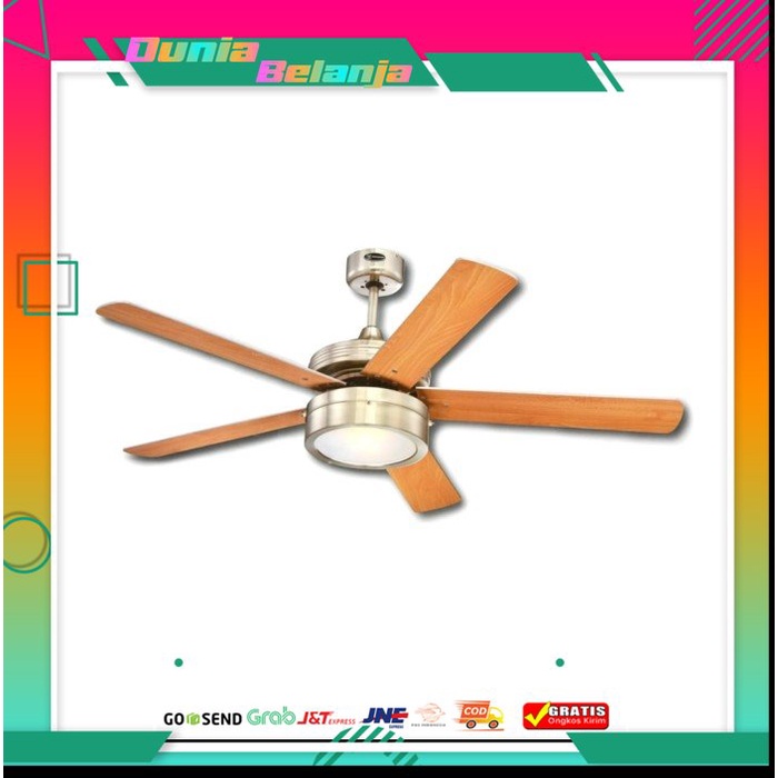 Kipas Angin Plafon Westinghouse Hercules 52 Inci - Cokelat