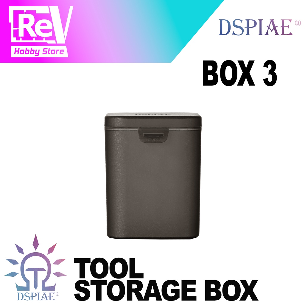 DSPIAE TOOL BOX 3 KOTAK PERKAKAS TOOLS GUNDAM