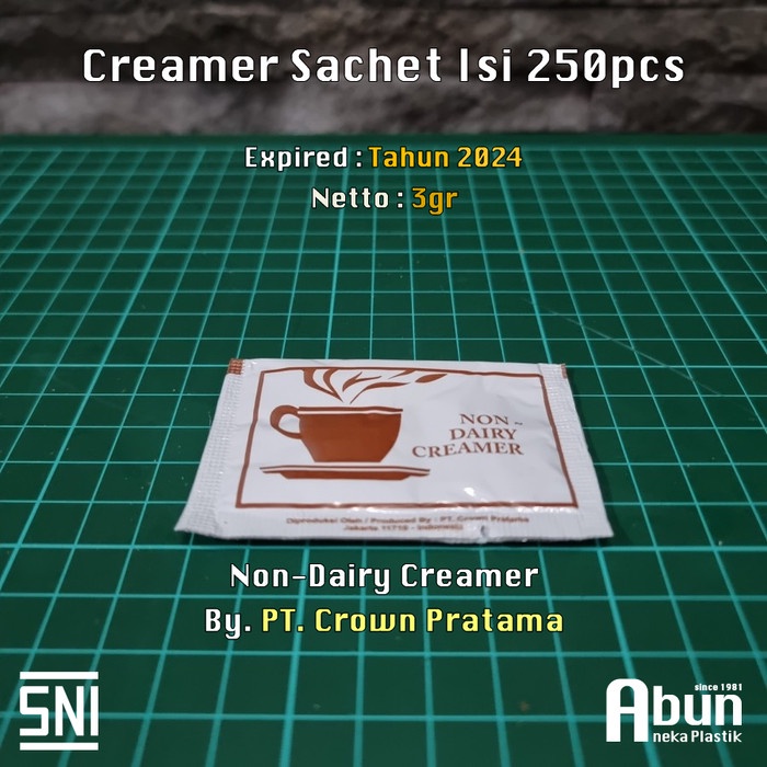 

[Ready-Stock]Cod Non Dairy Creamer Sachet Isi 250pcs