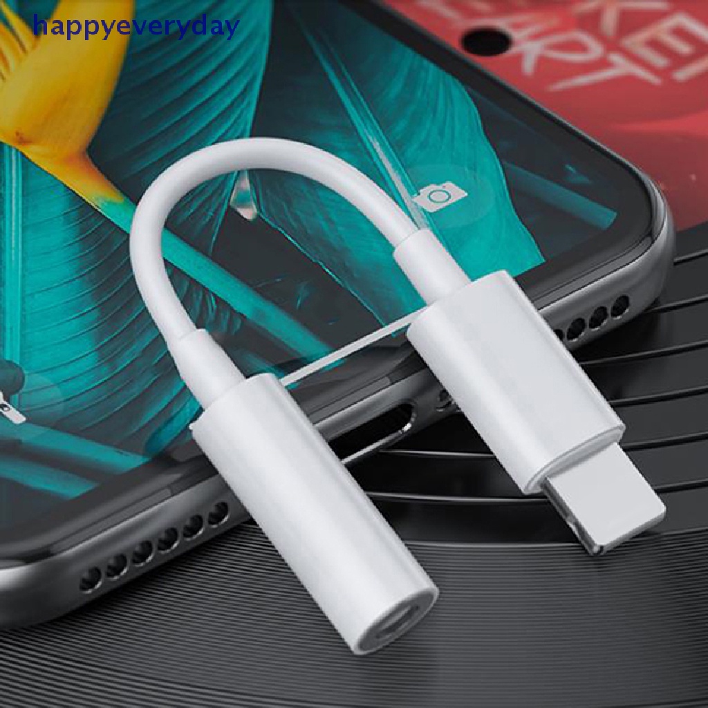 [happy] Kabel Konektor Adapter Konverter Headphone Earphone Jack Audio Untuk iPhone [ID]