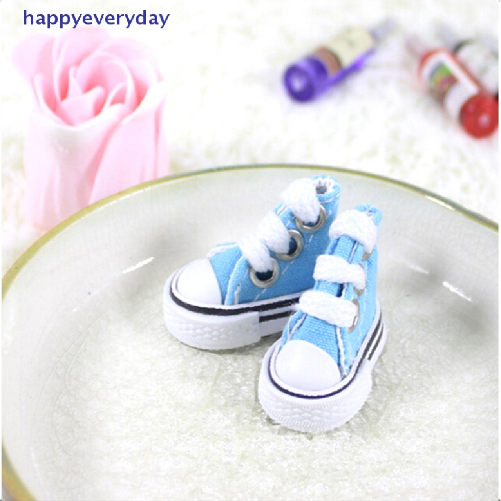 [happy] Sepatu Boneka 5cm Sepatu Mainan Denim Kanvas1/6 Bjd Untuk Sneackers Boneka Rusia Sepatu Boneka 5cm Sepatu Sneakers Denim Untuk Boneka Bjd, Sepatu Mainan Mini Kanvas Denim Fashion1Per6 Bjd Untuk Boneka