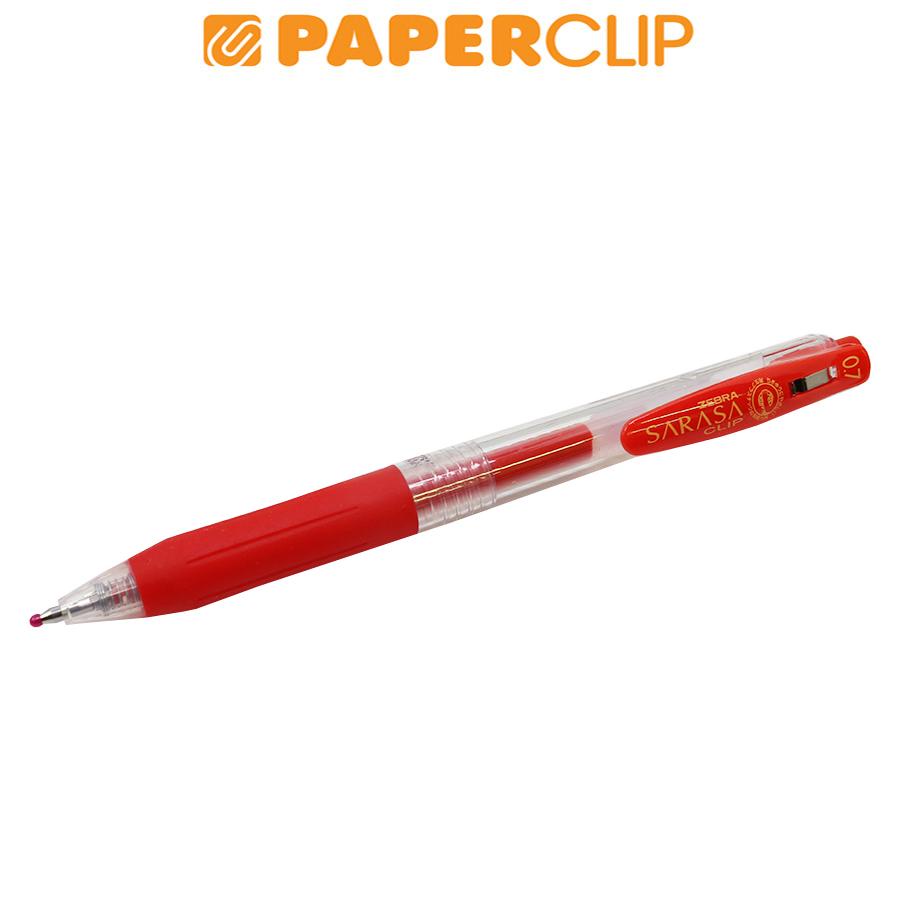 

BALLPOINT / PEN ZEBRA SARASA CLIP 07 RED