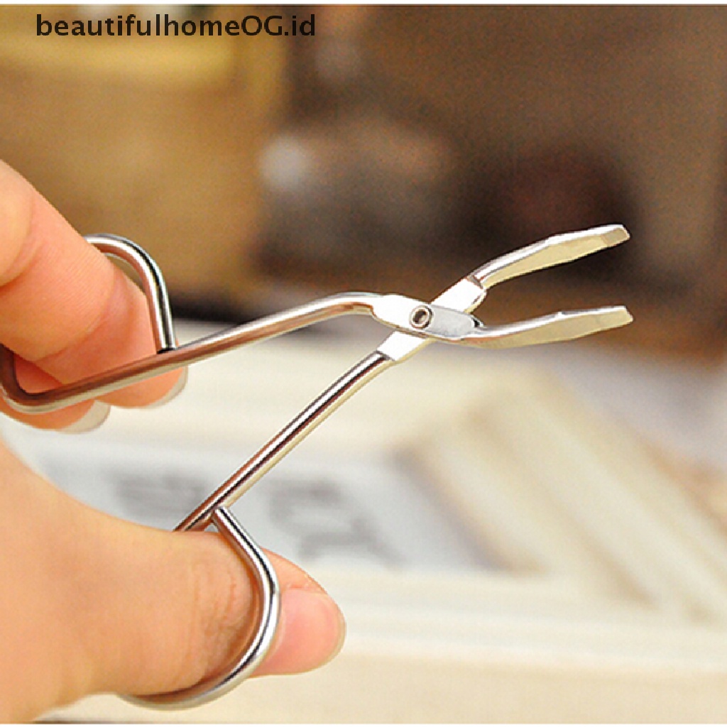 // Lebaran// New Pinset Alis Stainless Steel Facial Trimming Tweezer Makeup Beauty **