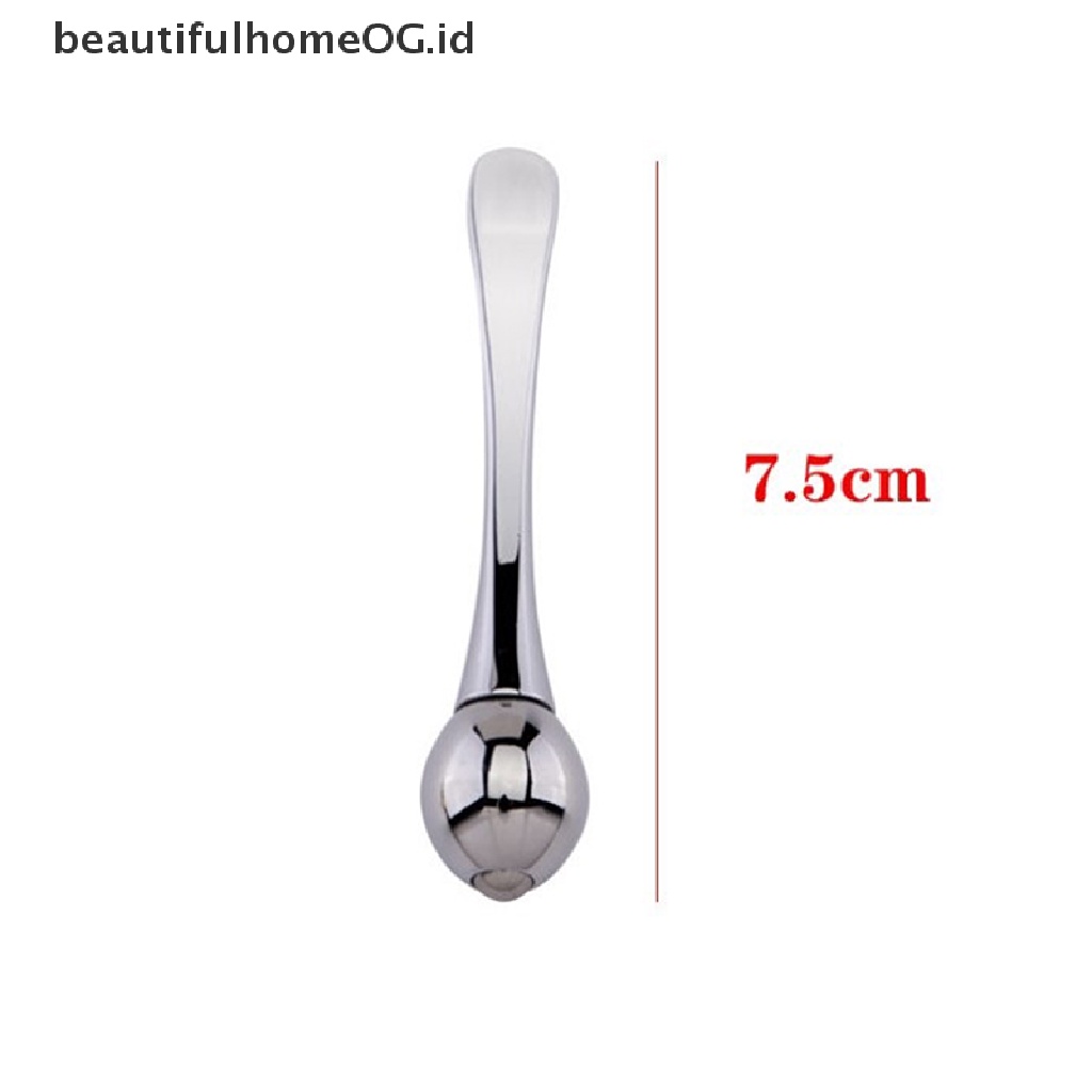 // Lebaran// Tongkat Pijat Roller Mata Aplikator Krim Mata Spatula Kosmetik Sendok Facial **