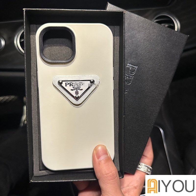 Casing Ponsel Silikon Lembut Ramah Kulit 3D Pradaa Desain 3in1 Untuk iPhone 14 Pro Max Plus 13 12 11 Pro Max XS XR X X8 7 6 6S Plus+SE 2020 Casing Ponsel Anti Jatuh