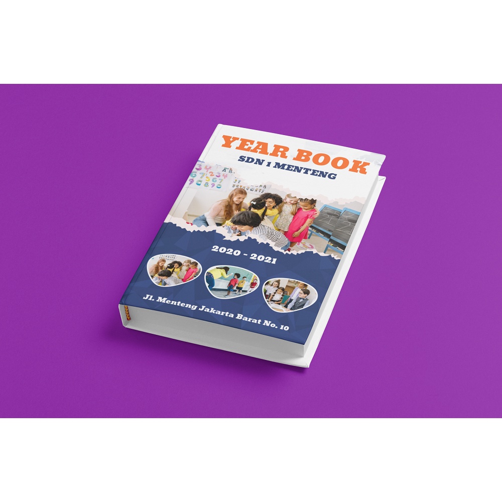 15 Desain Cover Buku Tahunan Exclusive CorelDraw v24