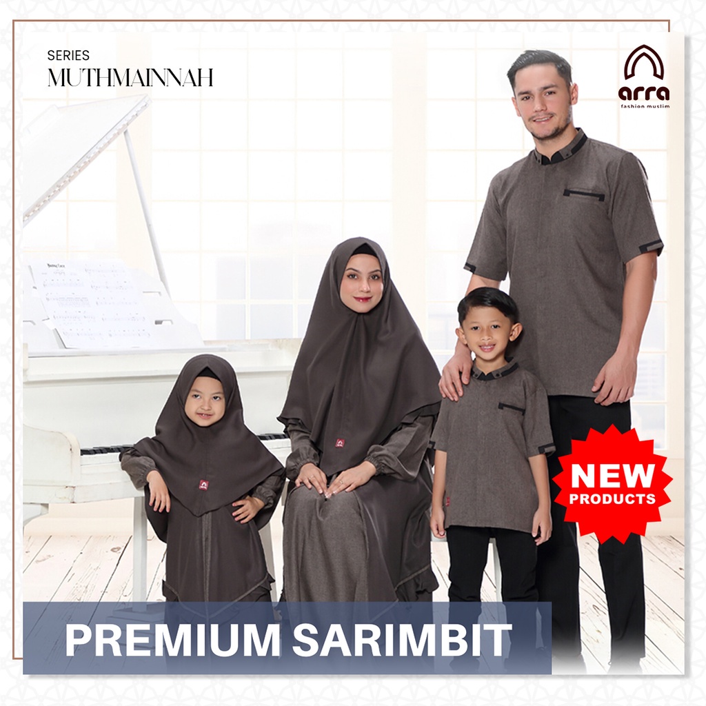 Baju Lebaran Couple Keluarga Original Bandung Series Muthmainnah Coffee By Arra Sarimbit Keluarga 20