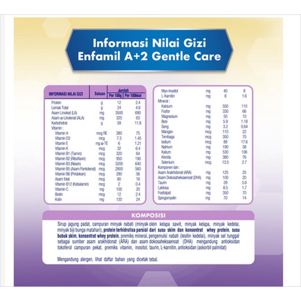 ENFAMIL 1 2 GENTLE CARE 350GR  SUSU GANGGUAN PENCERNAAN