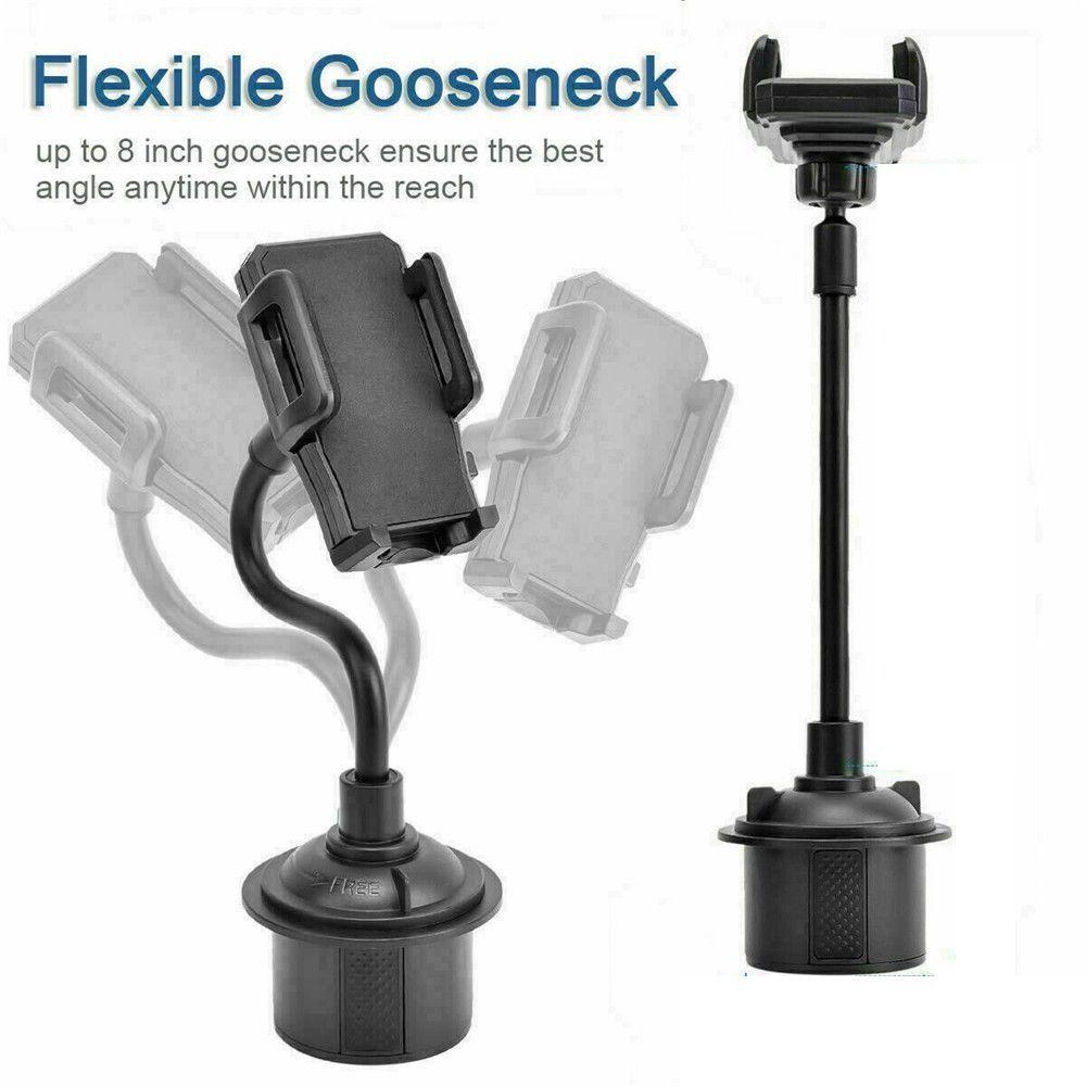 POPULAR Dudukan Mobil Hot Sale Universal Gooseneck Cup Cradle Untuk Handphone