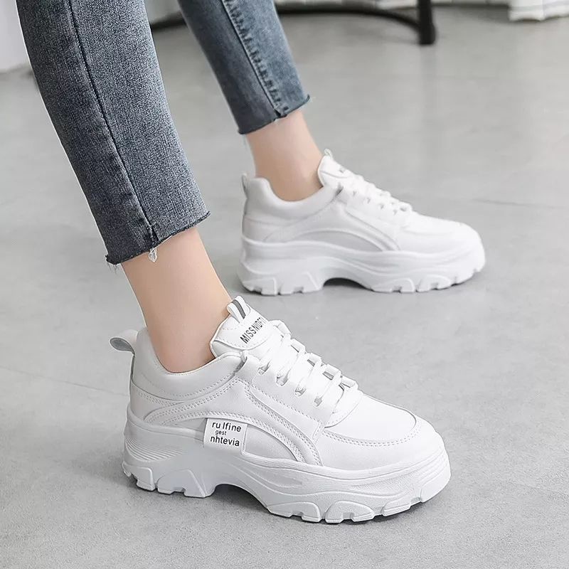 Sepatu Sneakers Chungky Wanita Sneakers Kasual Fashion Terbaru RUFINE