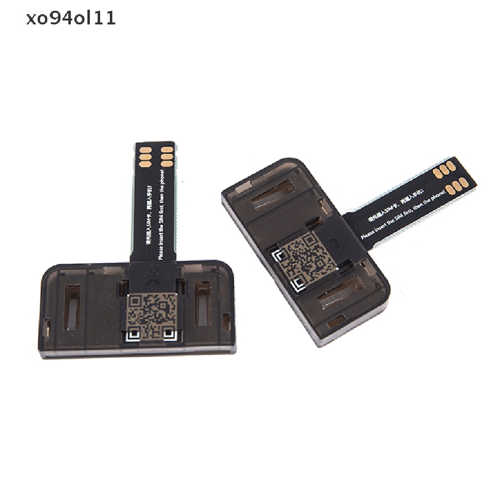 Xo Adaptor SIM Card Reader SIM Kartu Mini SIM Nano Untuk Ponsel Android (Plug And Play) OL