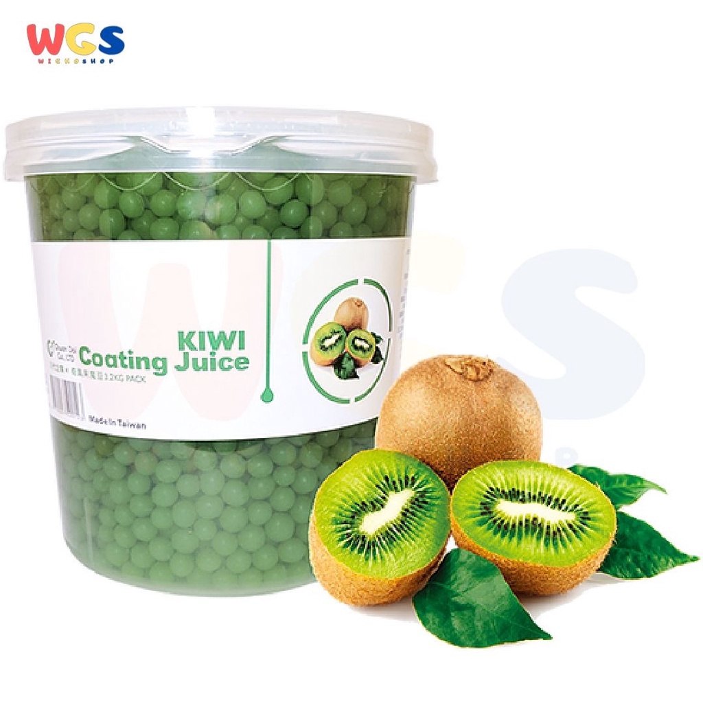 Chuan Dai Popping Boba Kiwi Coating Juice 3.2kg