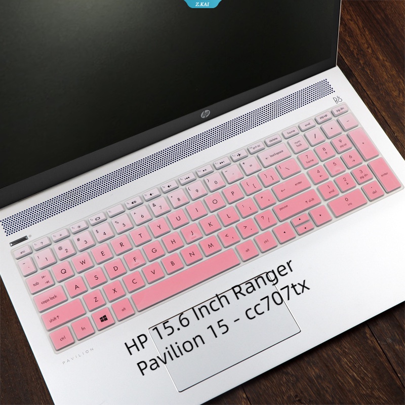 Cover Keyboard TPU Anti Air Dan Debu Tersedia Untuk Komputer Model HP 15.6 Inch Ranger Pavilion15 Cc707tx G High Quality Pelindung Laptop Kulit Film Tahan Debu [ZK]