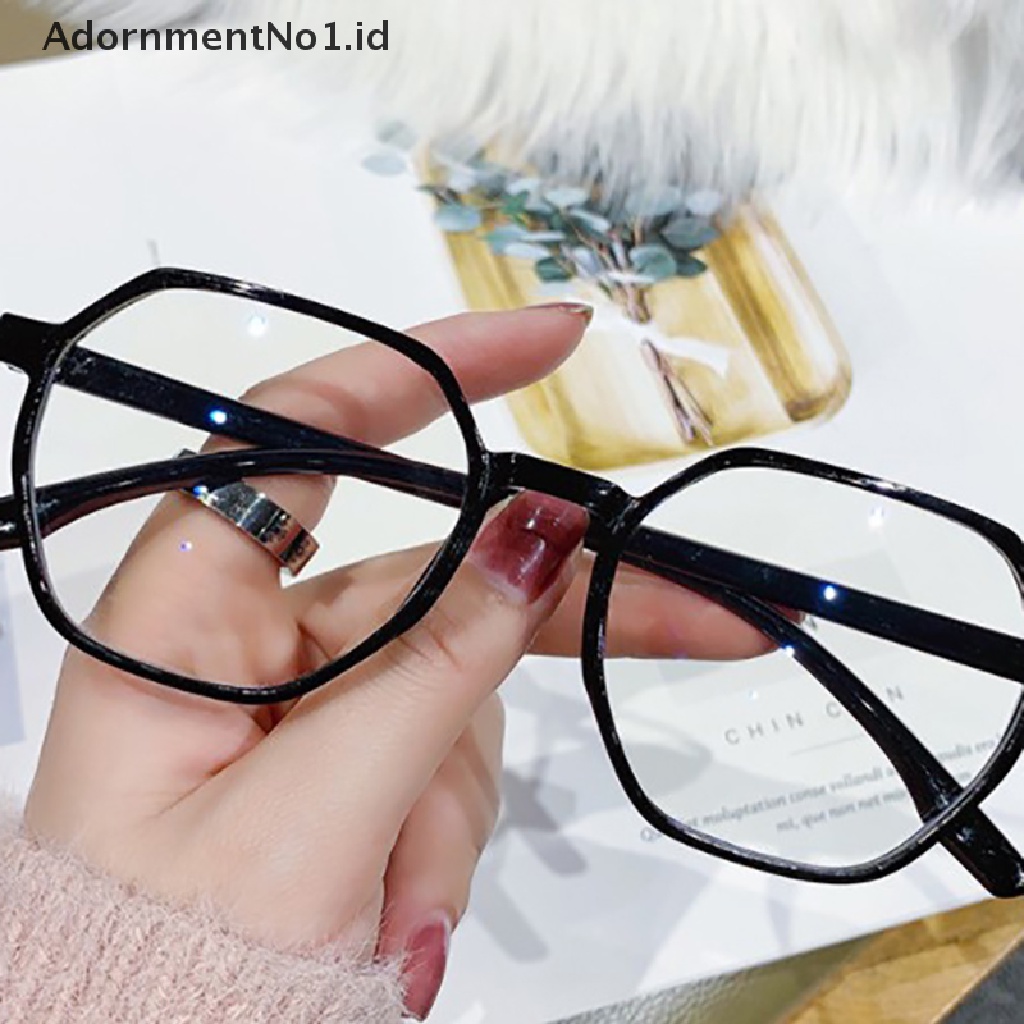 [AdornmentNo1] Kacamata Jelly Baca Polygon Presbyopic Eyeglasses Frame Wanita New [ID]