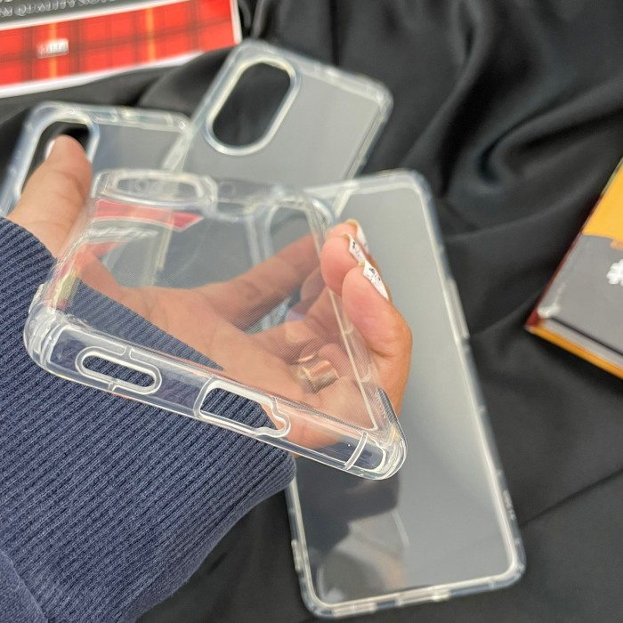 SOFT CASE CLEAR SQUARE OPPO RENO 8T 5G