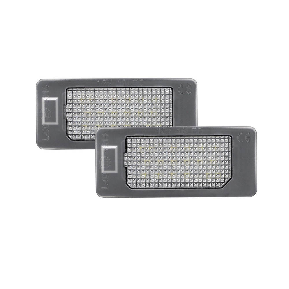 2pcs Lampu Plat Nomor Plat LED Putih Lampu Untuk Bmw1 /2 /3 /4 /5 Seri E82 E88 F22 F45 E46 E90 F32 F36 X1 X3 X4 X5 X6