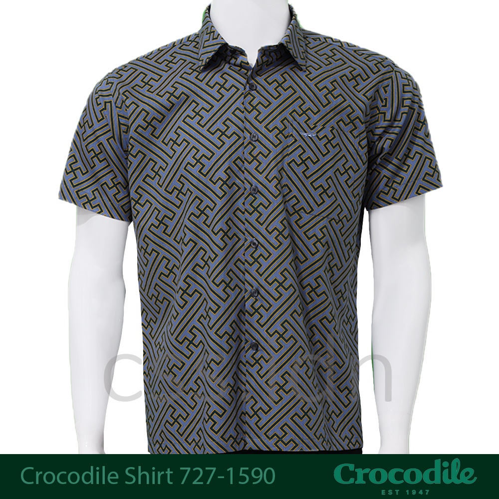 Kemeja Pria Lengan Pendek Crocodile 727-1950