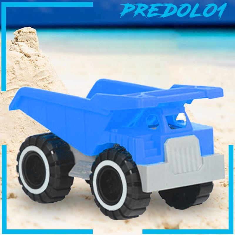 [Predolo1] Sand Truck Kids Crane Dump Truck Kendaraan Bermain Anak Balita4 5 6 Perempuan