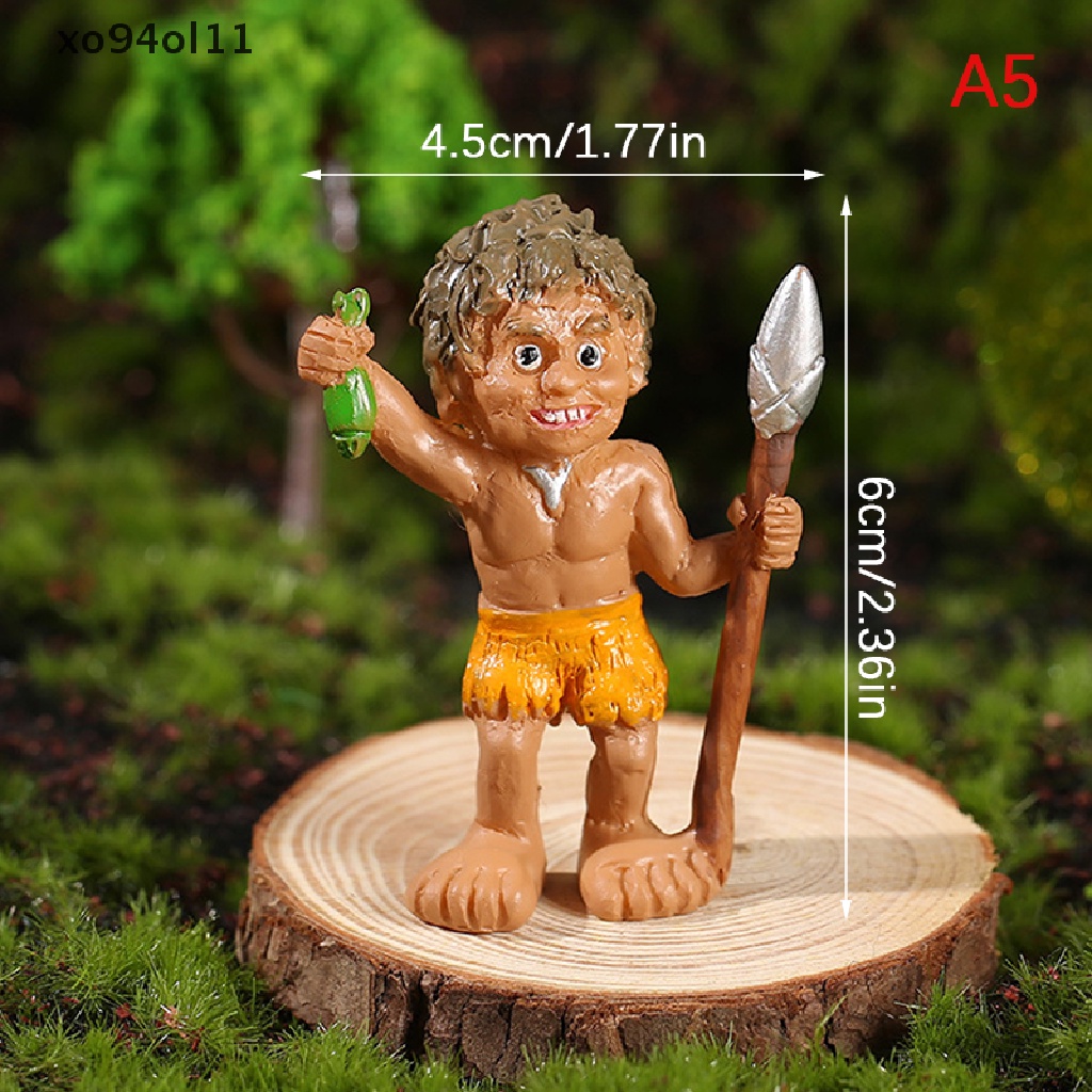 Xo Simulasi Hominid Ornamen Miniatur Peri Taman Rumah Rumah Dekorasi OL