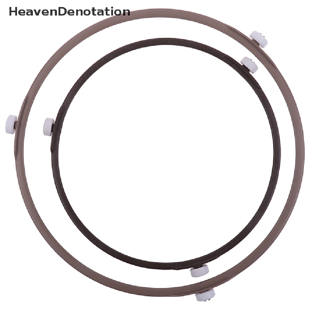 [HeavenDenotation] 1pc Nampan Alas Meja Putar Kaca Microwave Oven Rotag Ring Penyangga Stand HDV