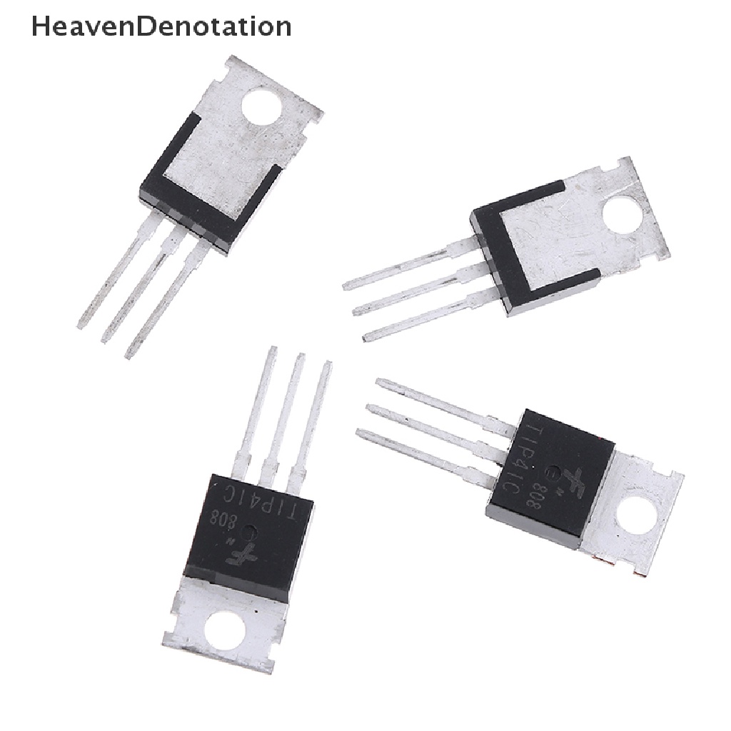 [HeavenDenotation] 10pcs TIP41C TIP41 NPN transistor TO-220 Baru Dan Berkualitas Tinggi HDV