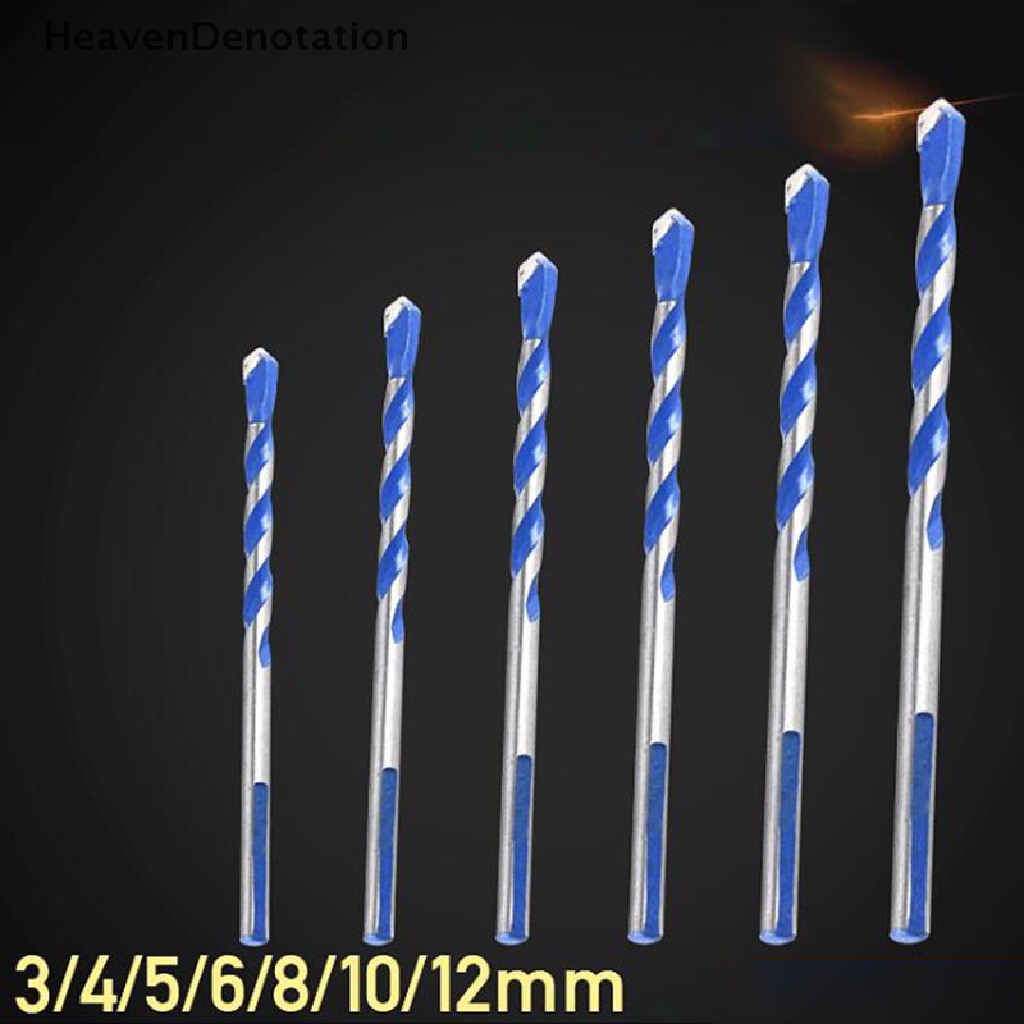 [HeavenDenotation] 1pcs Biru 3mm to12mm al High Quality Mata Bor Twist Spade Drill HDV