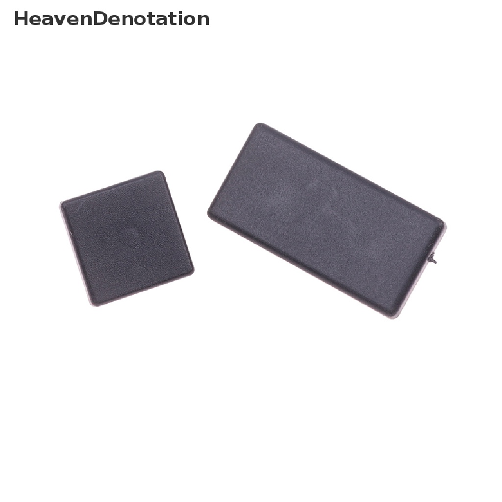 [HeavenDenotation] 50pcs Hitam Plastik End Cap Penutup Plat Endcap Untuk 2020202020ue Aluminium Profile HDV