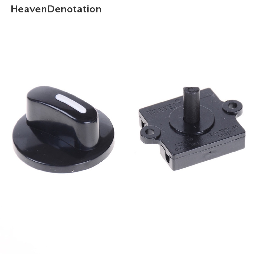 [HeavenDenotation] Kipas Angin 4posisi 3arah Selector Rotary Switch 13A 120VAC Dengan Knob 0 0 0 0 0 HDV