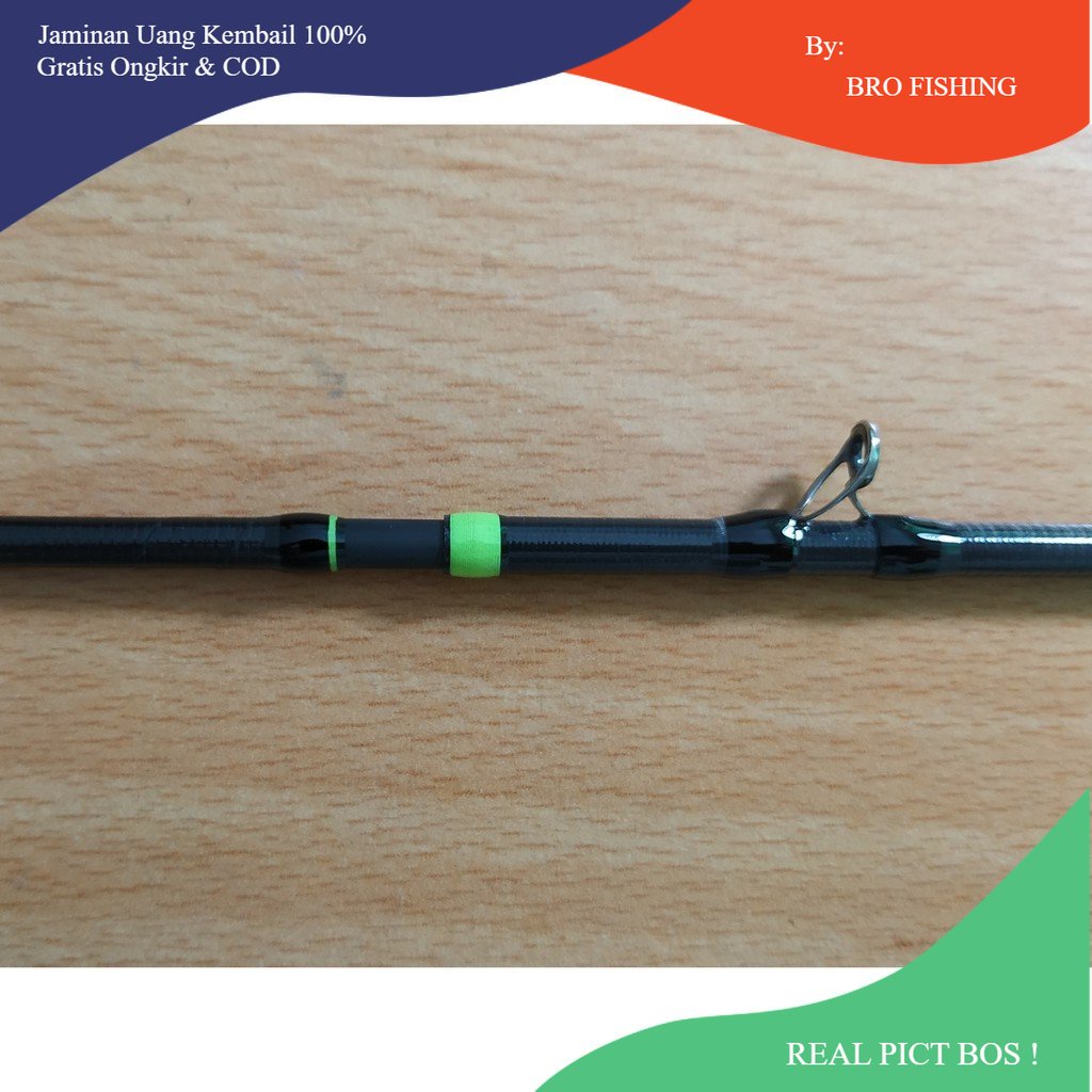 Ujung Joran / Top Section Relix nusantara Capung 662 BC 1-5lbs