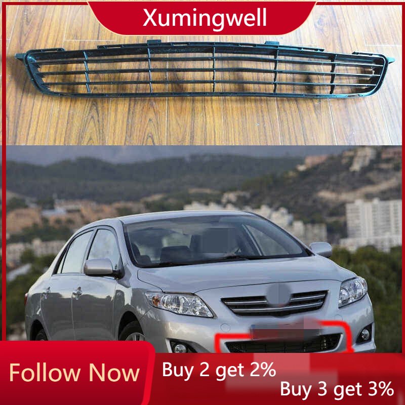 Xuming Grill Mesh Bumper Depan Bawah Untuk Toyota altis Corolla 2007 2008 2009