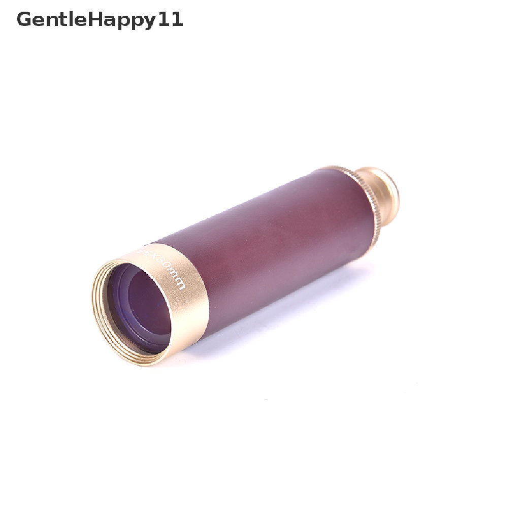 Gentlehappy 25x30mm Navy Monocular Telescope Monocular Pirates Spyglass Dan Tas Kulit  Id