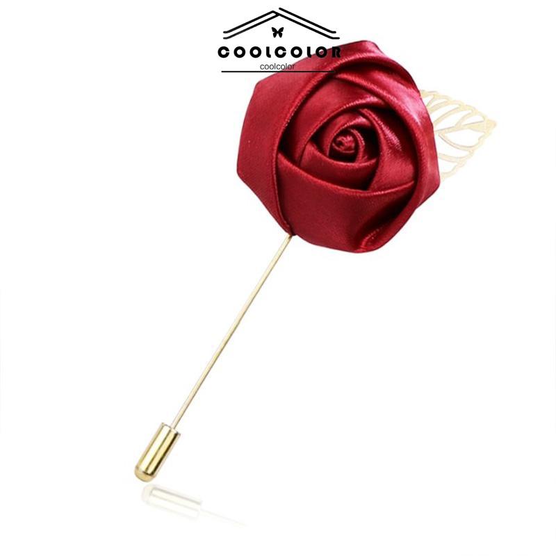 COD❤️Bros Bunga/Bros Mawar Brooch Premium/Bros Elegant aksesori peniti Gaya Korea Untuk Unisex- cl