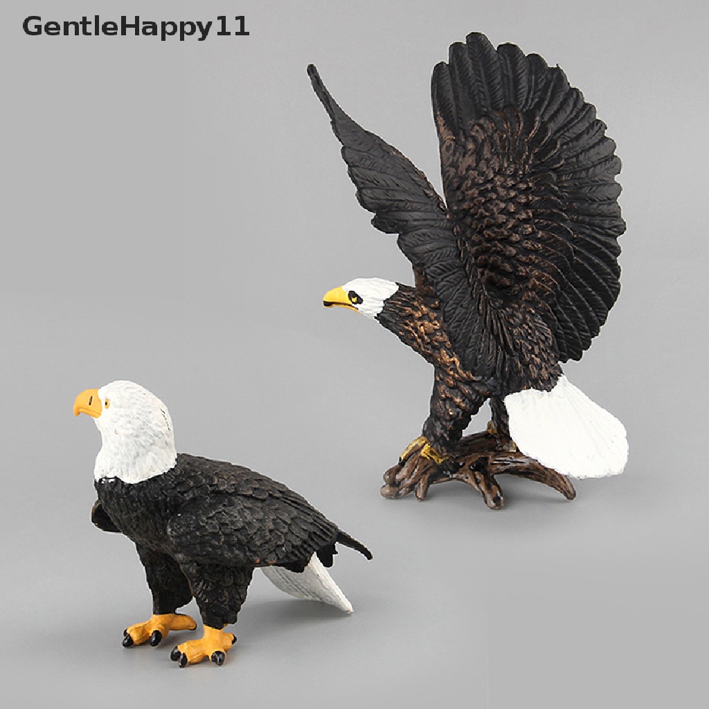 Gentlehappy Figurines Owl Eagle Action Figure Mainan Menyenangkan Hadiah Untuk Ornamen Pemandangan Anak-Anak id