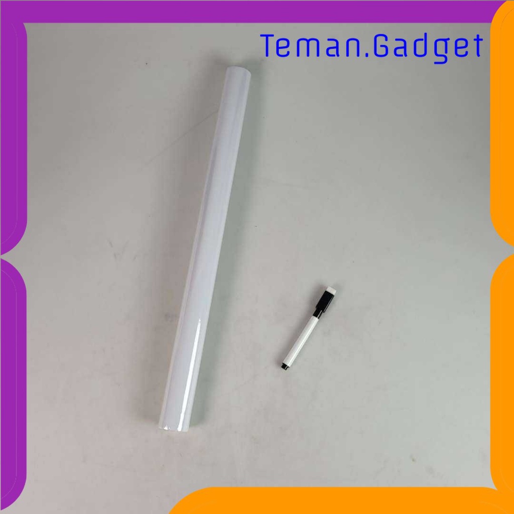 TG - ATK H&amp;F Stiker Dinding Papan Tulis Whiteboard Flexible 200 x 45 cm - HF514