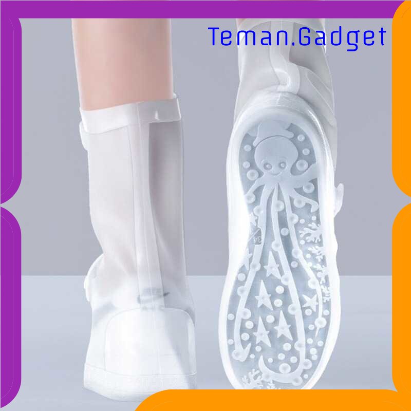 TG - OTO Holajaju Cover Hujan Sepatu Reusable Rain Boot Non-Slip 20cm - H-007