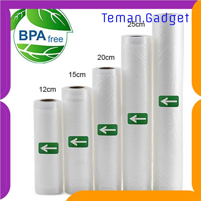 TG - DPR TaffPACK Kantong Plastik Vacuum Sealer Storage Bag 1 Roll - HK-07