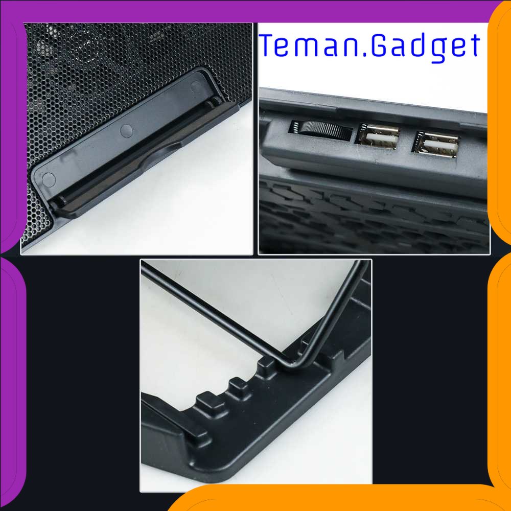 TG - KMP SeGB Notebook Cooling Pad Laptop Ultra Thin Cooler 6 Fan - S6