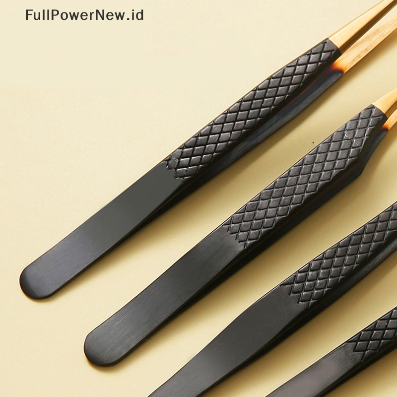 Power 1pc Pinset Bulu Mata Stainless Steel Perpanjangan Bulu Mata Anti-Statis Alis Lash ID